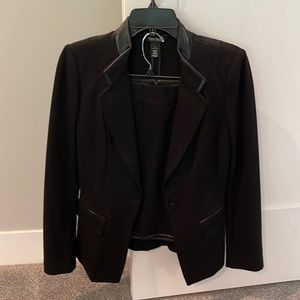 Suit jacket with matching skirt